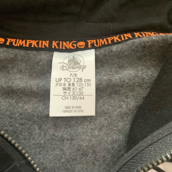 SOLD- Disney Nightmare Before Christmas zip-up hoodie - Picture 2 of 7